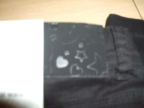 Čierne džínsy my wear, 116