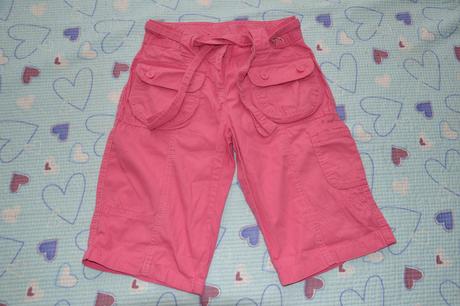 134 next růžové kraťasy delší, next,134