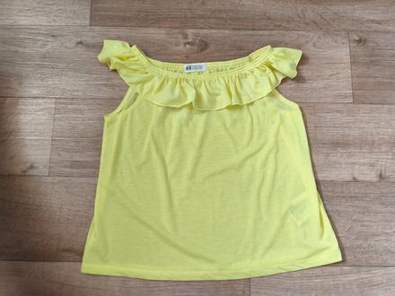 Žluté tílko, h&m,146