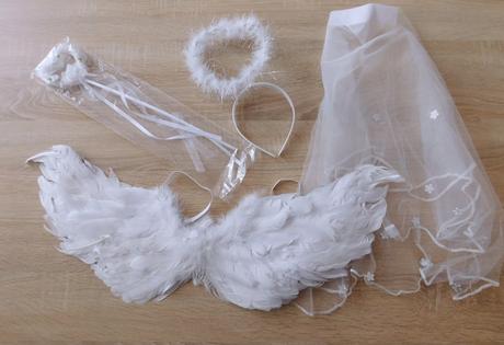 Kostým -andělská křídla,