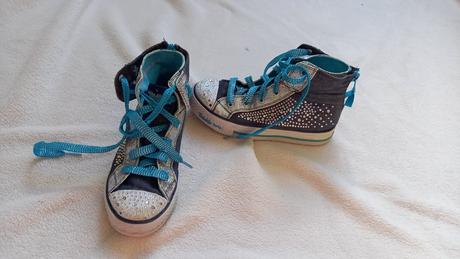 Kotníkové boty - tenisky, skechers,32