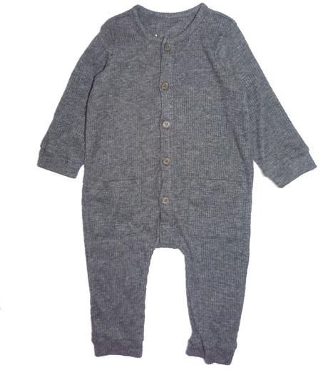 Žebrovaný overal vel. 74, nutmeg,74