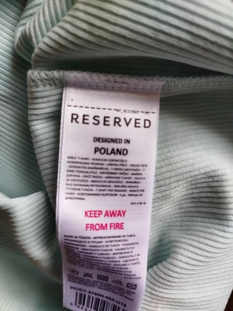 Tričko zn. reserved vel.158, reserved,158