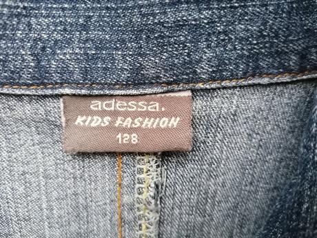 Džínové sako vel 128, kids fashion,128