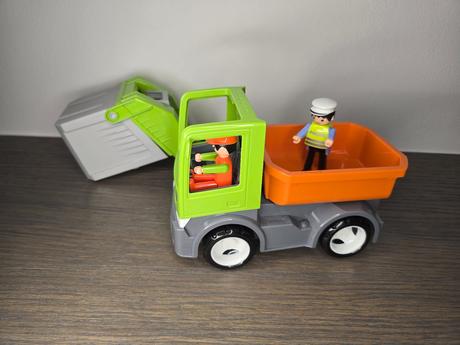 Igráčkovo popelářské auto, 2 nástavby, 2 panáčci, 