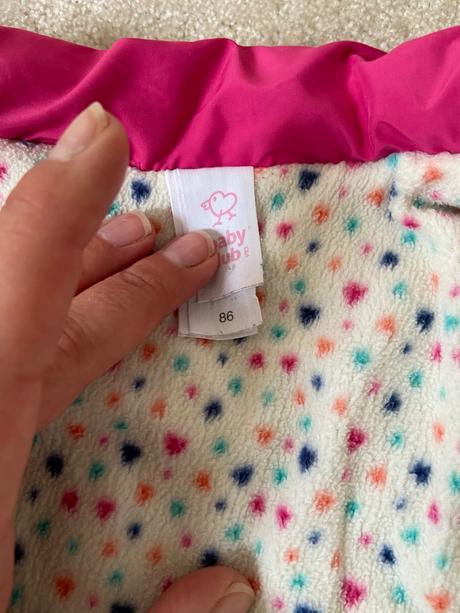 Zateplená vesta, baby club,86