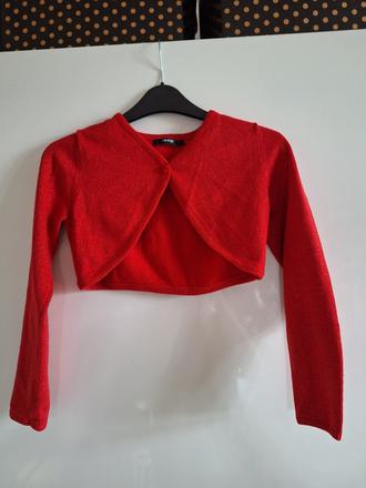 Bolerko svetr crop top vel. 140 / 146, george,140