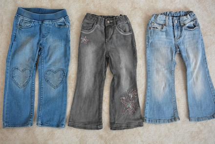 3x rifle 2-3 roky, h&m,98