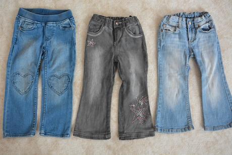 3x rifle 2-3 roky, h&m,98