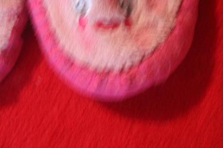 Dívčí teplé papuče princezna a puntíky, 32