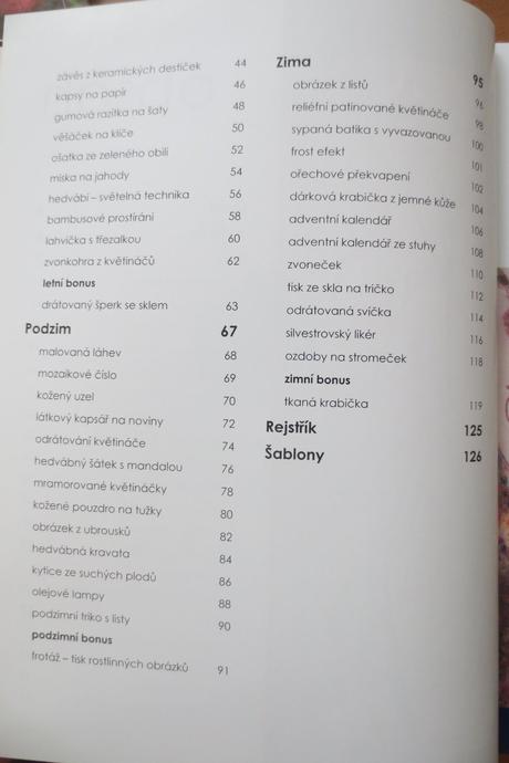 Kniha 52 nápadů na každý týden v roce,