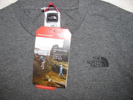 Tričko tmavě šedé - the north face, 116
