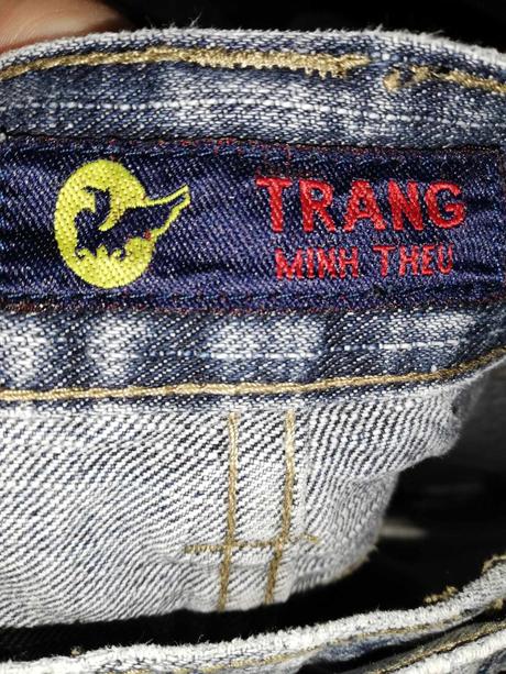 Pánské bavlněné džíny trang vel.33, l