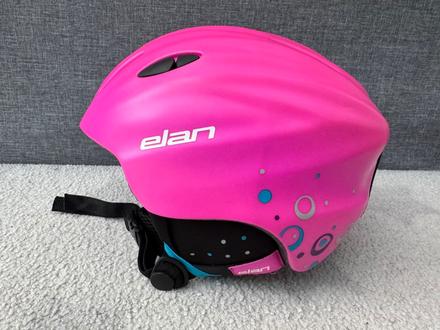 Dětská lyžařská růžová helma elán, vel. 52/56, elan,xs