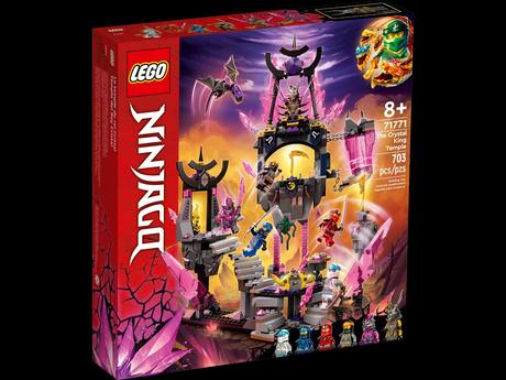 Lego chrám křišťálového krále ninjago 71771,