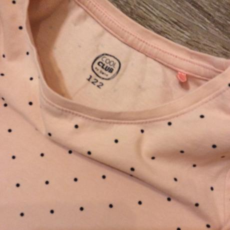 Bavlněné tričko  puntíkem, coolclub,122