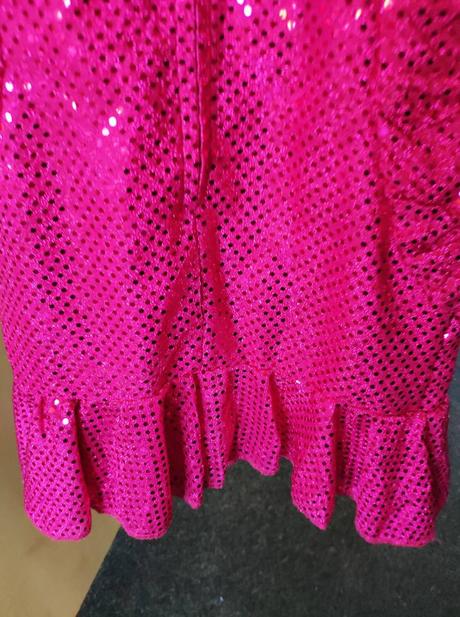 Šaty s flitry od disney, vel. 140, disney,140