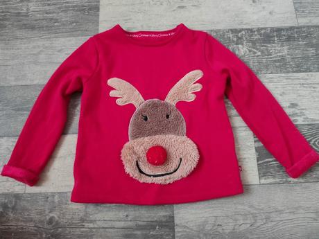 Mikina vánoční sob 104-110, 104