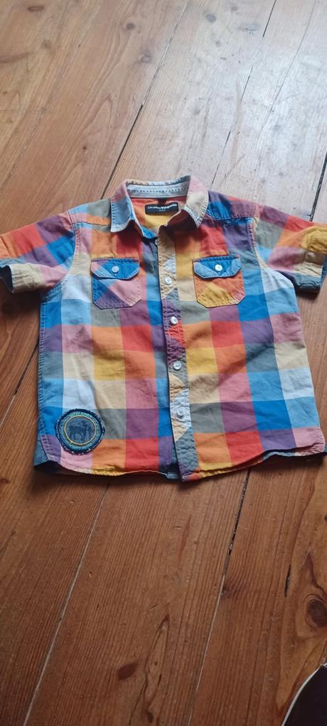 4x košile s krátkým rukávem, 104