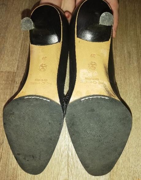 Dámské lodičky černé vel.39, 39