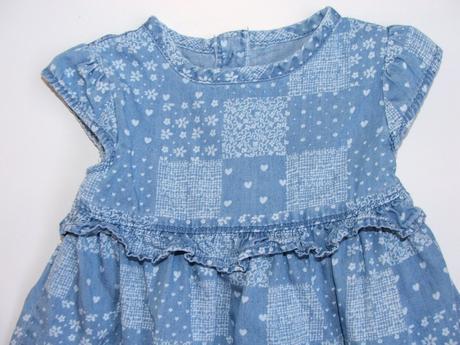 P673 šaty z odlehčené rifloviny vel. 56, george,56