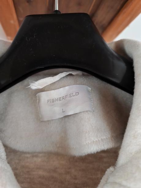 Košilová bunda / krémový kabátek l/xl, gate,l