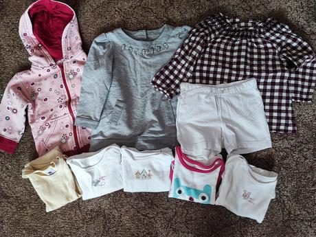 Set pro holčičku 9-12m, 68–80