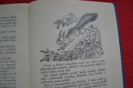 Retro kniha povídky o zvířátkách,