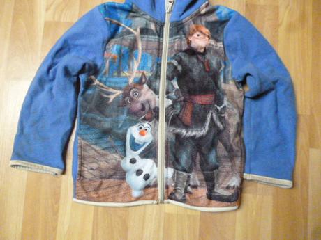 Flís mikina frozen vel. 6 let, disney,116
