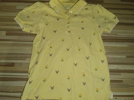 Žluté polotričko s králíčky 122 next, next,122