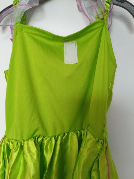 Šaty víla zvonilka vel.128, 