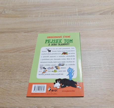Kniha pejsek tom a jeho trampoty,