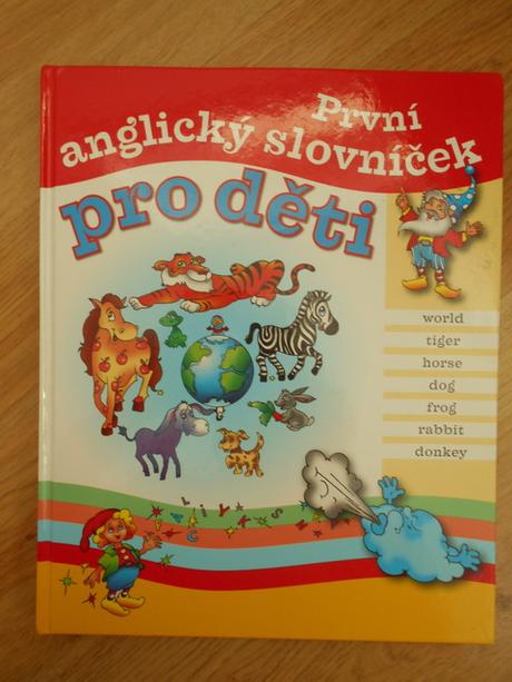 Kniha první anglický slovníček pro děti,