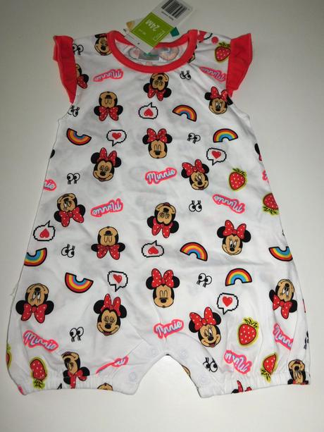 Dívčí letní bodýčko-overal, disney,92