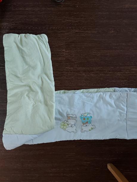 Mantinel do postýlky, šířka (cm): 30,délka (cm): 220