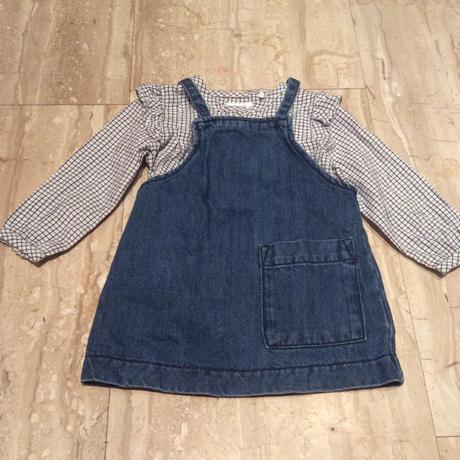 Džínové šatičky/šatovka zn. next, next,74