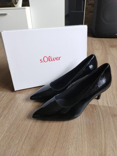 Nové lodičky s.oliver vel 39, s.oliver,39