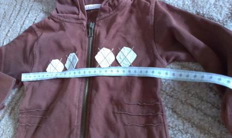 Značková mikina nappies vel.74, 74