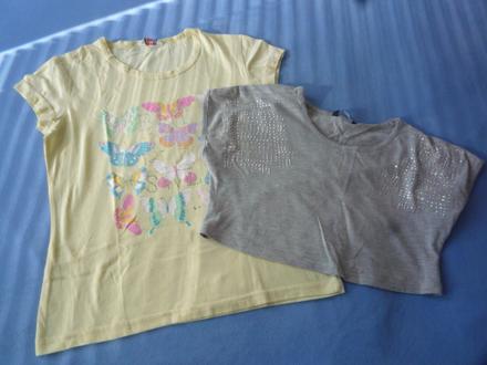 2 ks triček vel 146, george,146