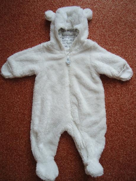 Kombinéza - medvídek, h&m,62