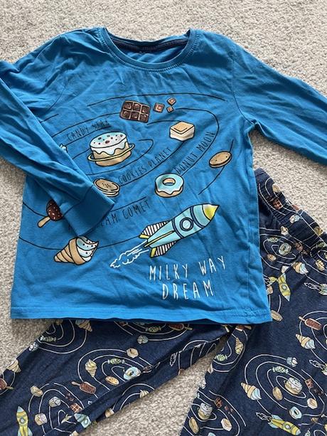 Chlapecké pyžamo - planety - muffiny, pepco,122
