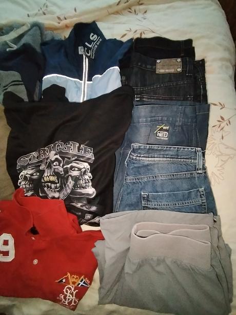 Pánský balíček oblečení vel. m, m