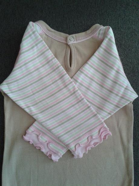 Body scamp ozdobný dlouhý rukáv dívčí vel. 80, scamp,80