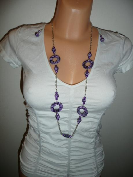 Set řetízek - náhrdelník + náušnice,