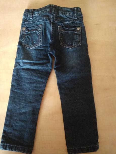 Rifle/džíny - top stav 86/92 regul.v pase, 86