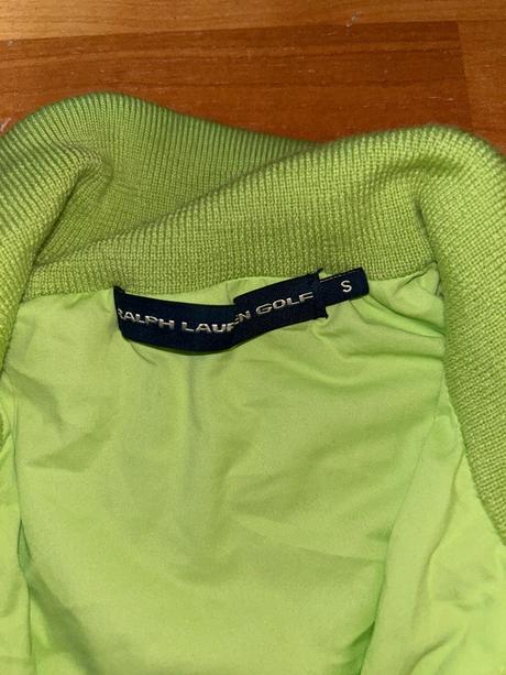 Zářivě zelená mikina se stojáčkem, ralph lauren, ralph lauren,s