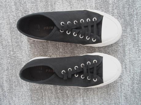 Černé boty tenisky botasky, primark,40