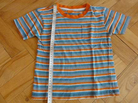 Pruhované tríčko s kapsičkou 110/116, mini mode,110