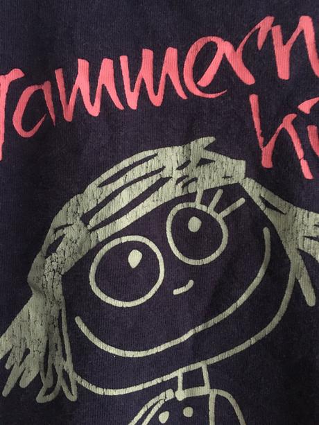 Vel. 104 fialové triko s holkou, 104