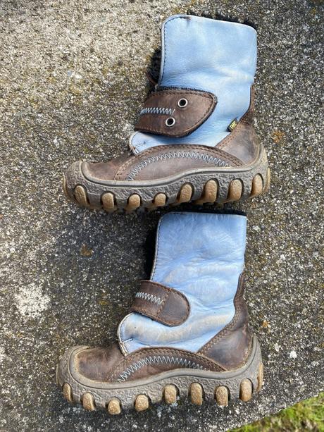 Zimní vysoké boty/kozačky zn. fare vel. 21, fare,21